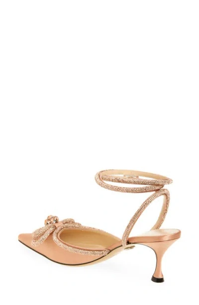 Mach&mach Double Bow Pumps In Brown