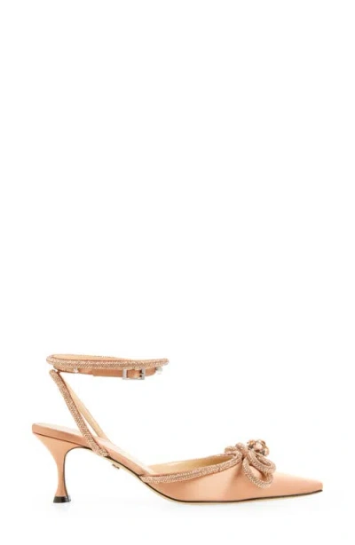 Mach&mach Double Bow Pumps In Brown