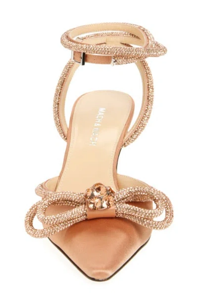 Mach&mach Double Bow Pumps In Brown