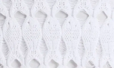 Bottega Veneta Fish Lace Sleeveless Dress In Gray