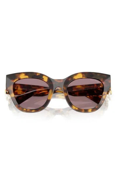 Miu Miu 51mm Butterfly Sunglasses In Neutral