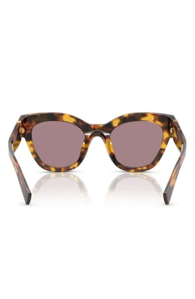Miu Miu 51mm Butterfly Sunglasses In Neutral