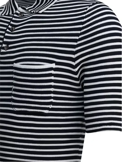 条纹口袋POLO衫