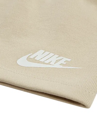 Nike Logo-print Shorts Set In Neutral