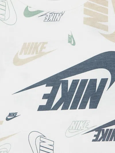 Nike Logo-print Shorts Set In Neutral