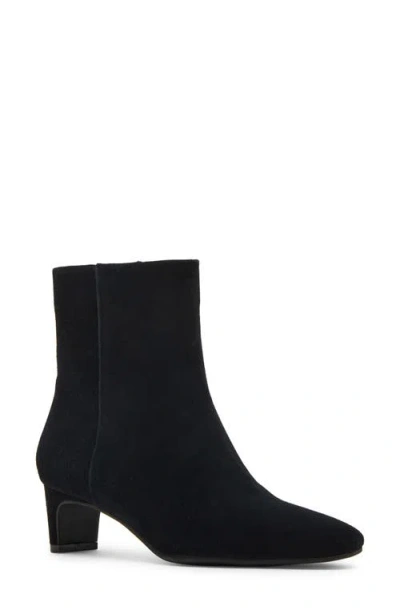 Blondo Shanti Waterproof Leather Kitten Heel Boot In Black