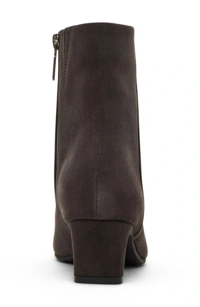 Blondo Shanti Waterproof Leather Kitten Heel Boot In Gray