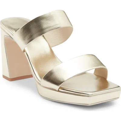 Jeffrey Campbell Danity Platform Slide Sandal In Neutral