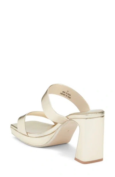 Jeffrey Campbell Danity Platform Slide Sandal In Neutral