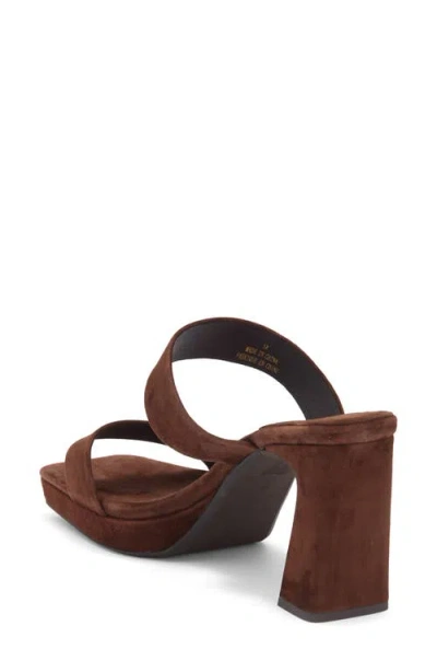 Jeffrey Campbell Danity Platform Slide Sandal In Brown