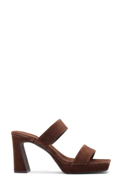 Jeffrey Campbell Danity Platform Slide Sandal In Brown