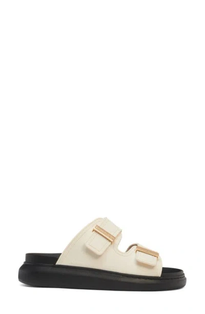 Alexander Mcqueen Hybrid Buckle Strap Sandals In Multi