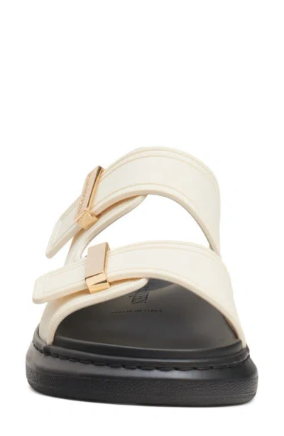 Alexander Mcqueen Hybrid Buckle Strap Sandals In Multi