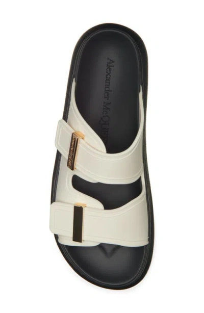 Alexander Mcqueen Hybrid Buckle Strap Sandals In Multi