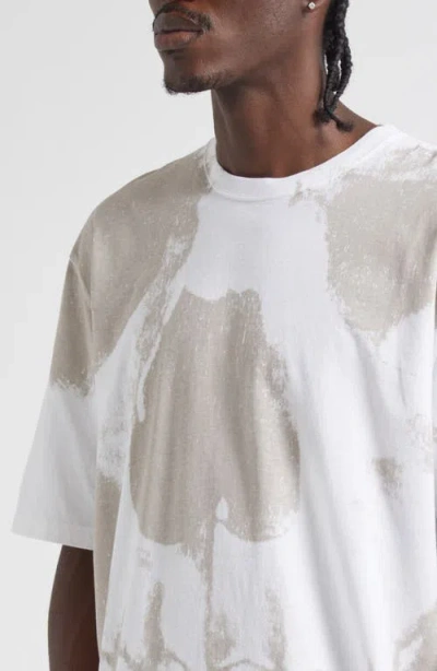 Alexander Mcqueen Mcqueen Skull Print Graphic T-shirt In White