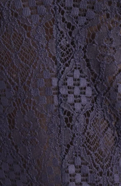 Isabel Marant Dolores Lacy Satin Dress In Black