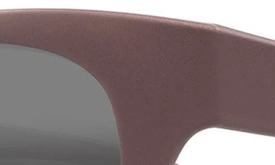 Maui Jim Hulahe 52mm Polarizedplus2® Rectangular Sunglasses In Brown