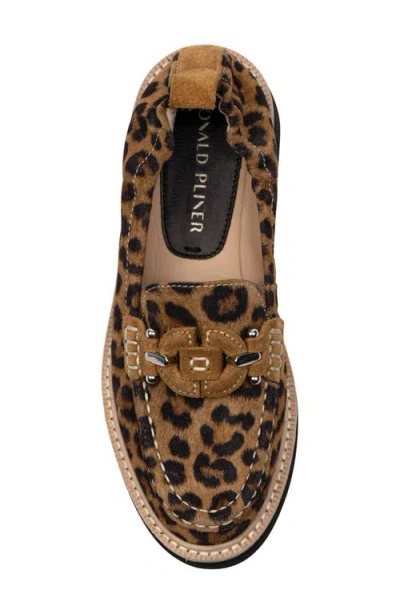 Donald Pliner Lomma Platform Loafer In Brown