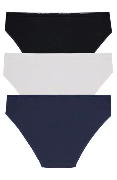 Dkny Table Top Assorted 3-pack Bikinis In Multi