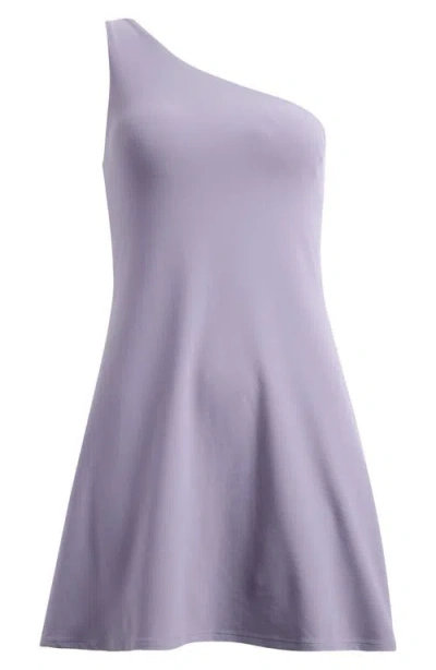 Spanx ® One-shoulder Dress In Purple