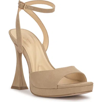 Jessica Simpson Women's Jixte Two-piece Dress Sandals In Neutral
