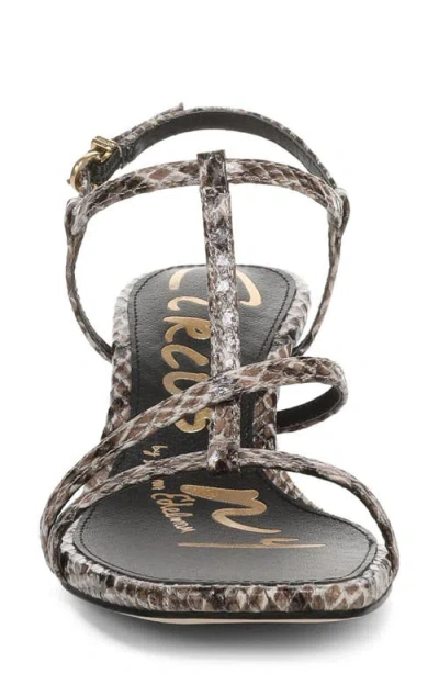 Circus Ny By Sam Edelman Women's Jaida Strappy Mid-heel Dress Sandals In Multi