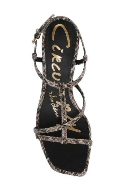 Circus Ny By Sam Edelman Women's Jaida Strappy Mid-heel Dress Sandals In Multi