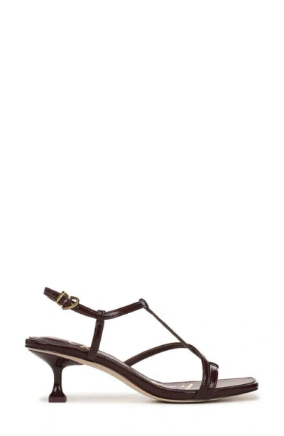 Circus Ny By Sam Edelman Women's Jaida Strappy Mid-heel Dress Sandals In Burgundy