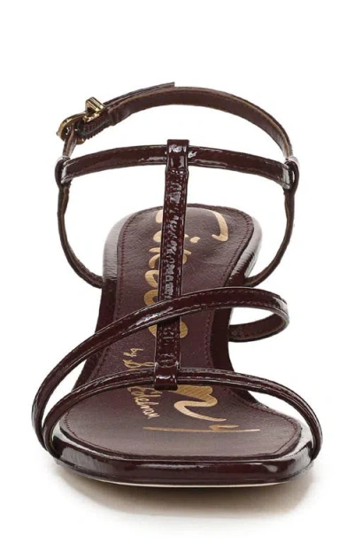 Circus Ny By Sam Edelman Women's Jaida Strappy Mid-heel Dress Sandals In Burgundy