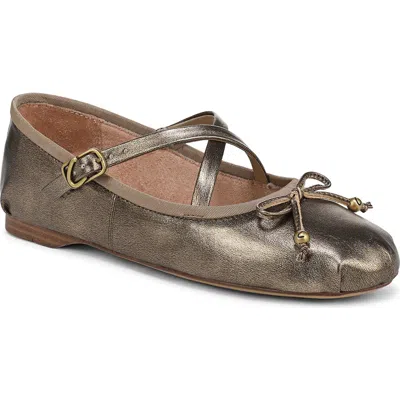 Circus Ny By Sam Edelman Women's Zuri Crossband Ballet Flats In Gold