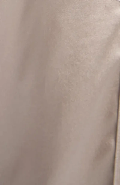 Tom Ford Wide-leg Trousers With Satin Finish In Metallic