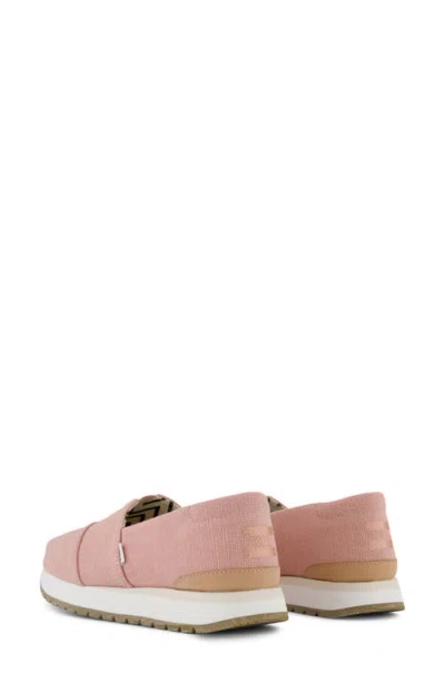 Toms Women's Resident Plus Almond Toe Sneakers In Pink