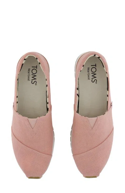Toms Women's Resident Plus Almond Toe Sneakers In Pink