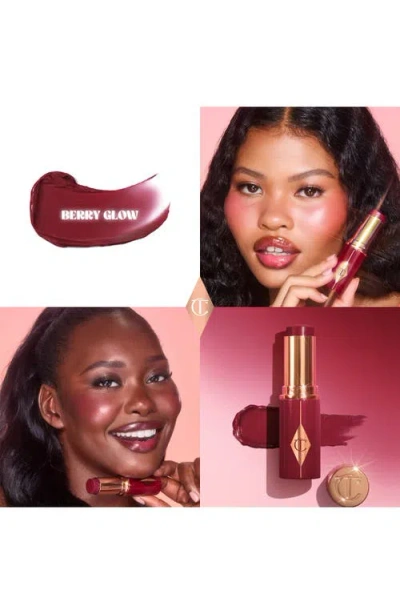 Charlotte Tilbury Berry Glow Unreal Blush Healthy Glow Stick 10g In Purple