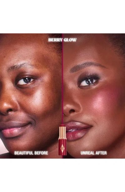 Charlotte Tilbury Berry Glow Unreal Blush Healthy Glow Stick 10g In Purple