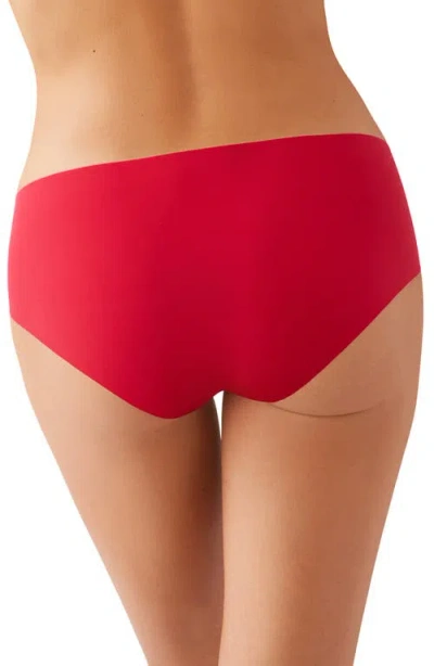 B.tempt'd By Wacoal B.bare Hipster Panties In Red
