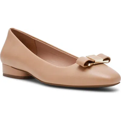 Anne Klein Women's Cadey Snip Toe Dress Flats In Brown