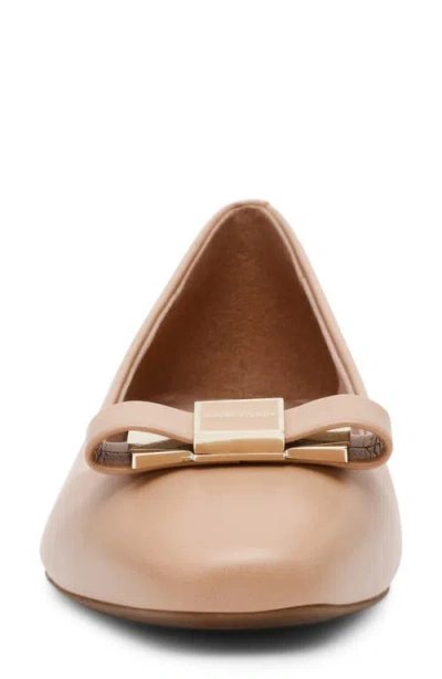 Anne Klein Women's Cadey Snip Toe Dress Flats In Brown