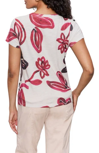 Sanctuary The Perfect Tee In Artist Floral In White