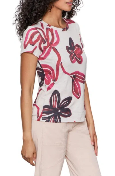 Sanctuary The Perfect Tee In Artist Floral In White
