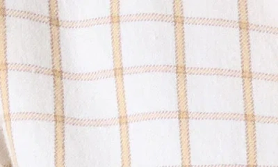 O'neill Women's Brooks Long Sleeve Flannel Shirt In White