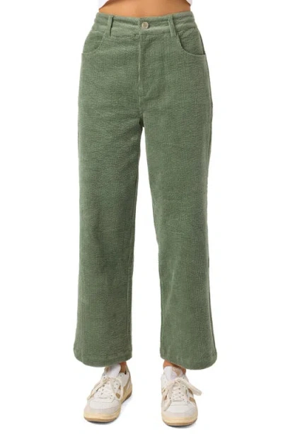 O'neill Juniors' Langford Corduroy Mid-rise Pants In Multi