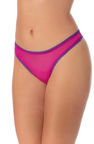 On Gossamer Mesh Hip Bikini In Purple