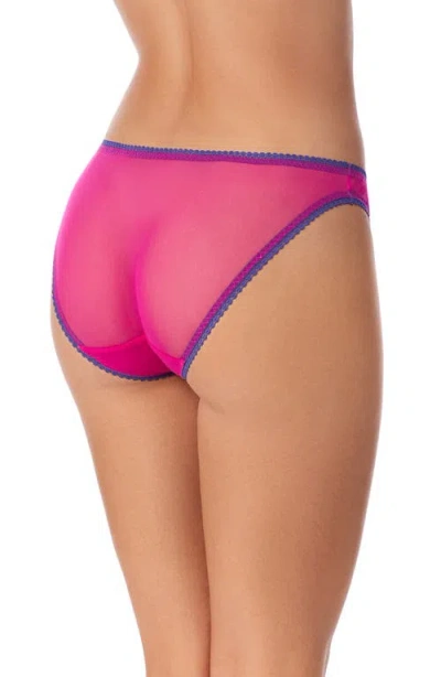 On Gossamer Mesh Hip Bikini In Purple