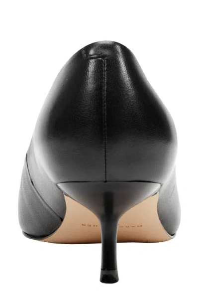 Marc Fisher Ltd Calynna Pointed Toe Kitten Heel Pump In Black