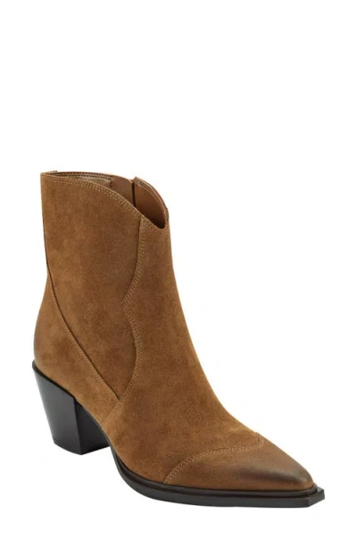 Marc Fisher Ltd Giulie Pointed Cap Toe Bootie In Neutral