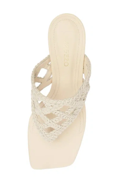 Arezzo Women's Brie Mid Stiletto Slip-on Sandals In Neutral