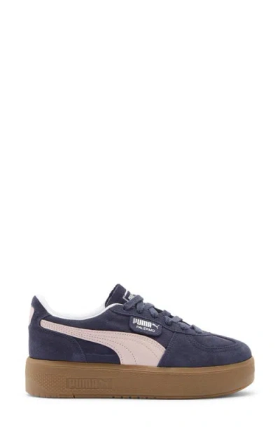 Puma Palermo Elevata Platform Sneaker In Blue