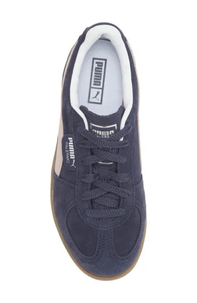 Puma Palermo Elevata Platform Sneaker In Blue