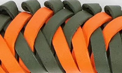 Clare V . Braided Leather Top Handle In Multi